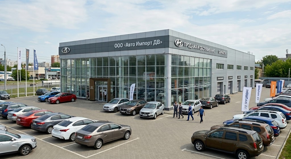 Шоурум Galaxy Auto Import в Калининграде
